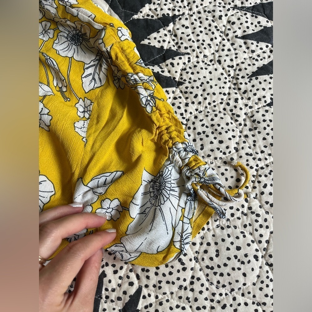 Cleobella Myra Wrap Dress in Yellow - Picture 6 of 8